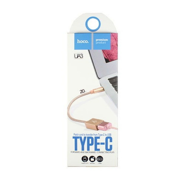 Кабель OTG Hoco UA3 Type-C - USB (папа-мама) - фото 3 - id-p69635694