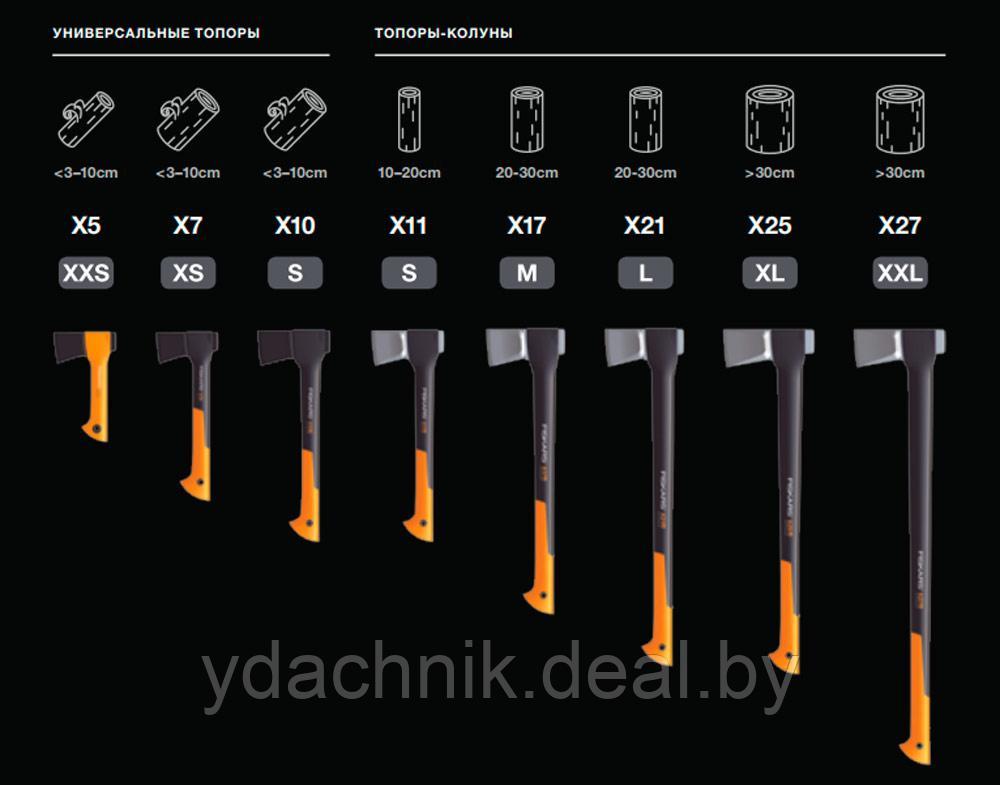 Топор туристический Fiskars X7 XS - фото 2 - id-p69626536