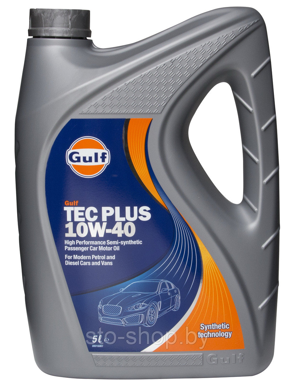 Gulf TEC PLUS 10w40 Масло полусинтетическое 5л A3/В4; API SL/CF; VW 500.00/505.00; MB 229.1 - фото 1 - id-p14523980