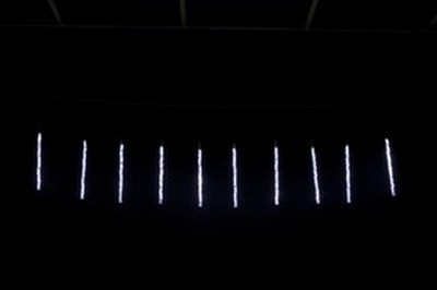 Гирлянда "Тающие сосульки" светодиодная, 8шт х 50см, шаг 40см, 24 В (с трансформатором) белые светодиоды
