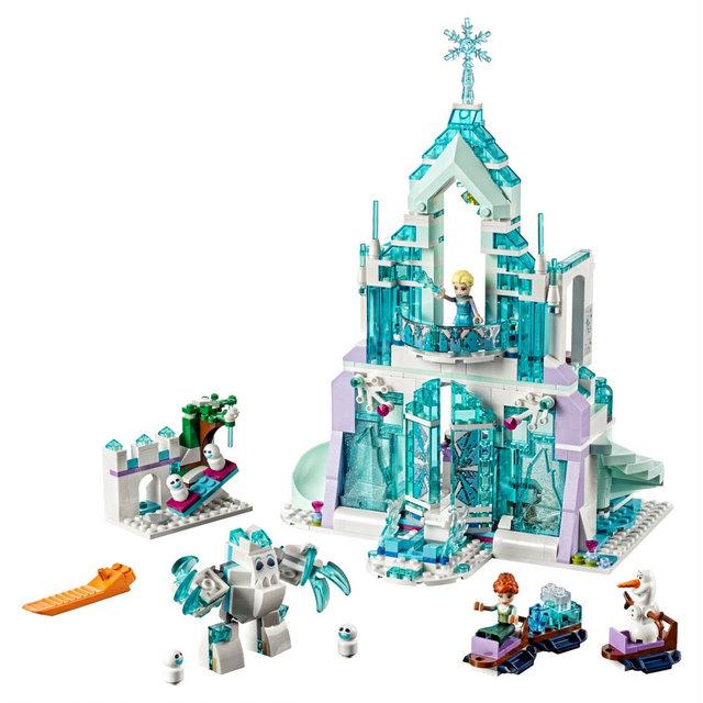 Конструктор Bela Frozen 10664 "Волшебный ледяной замок Эльзы" (аналог Lego Disney Frozen 41148) 709 деталей - фото 3 - id-p69659072