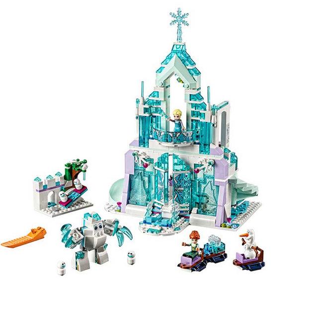 Конструктор Bela Frozen 10664 "Волшебный ледяной замок Эльзы" (аналог Lego Disney Frozen 41148) 709 деталей - фото 7 - id-p69659072