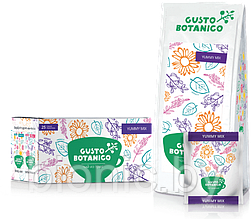 Чай травяной "Gusto Botanico" Yummy mix пакет 100 г.