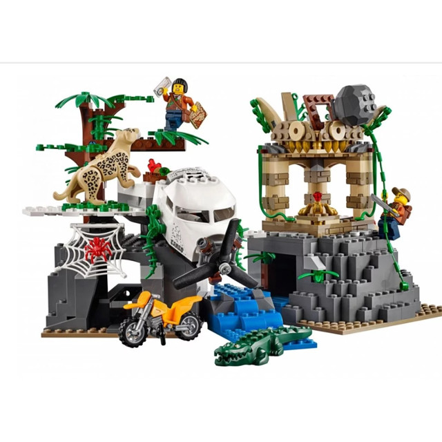 Конструктор Bela Cities 10712 "База исследователей джунглей" (аналог Lego City 60161) 857 деталей - фото 3 - id-p69661828