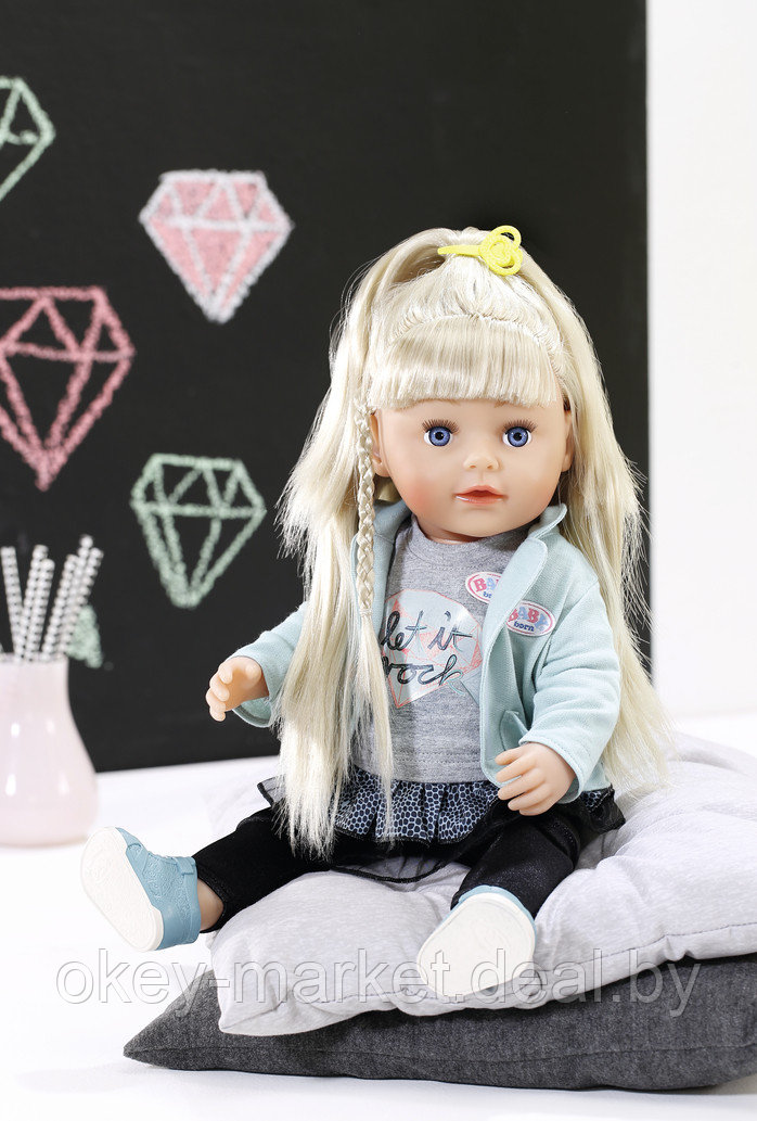 Интерактивная кукла Baby Born Сестричка модница 824245 - фото 3 - id-p69662438