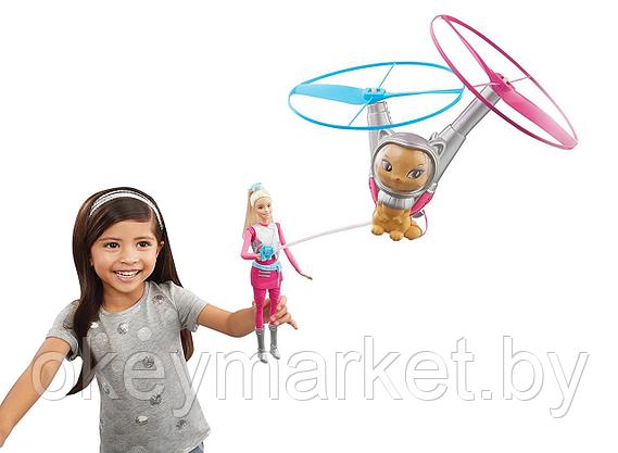 Кукла Mattel Barbie с летающим котом Попкорном и космические приключения DWD24, фото 3