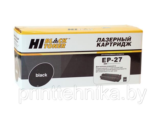 Картридж Hi-Black (HB-EP-27) для Canon MF 3110/3228/3240/LBP3200, Bk, 2,5K - фото 1 - id-p69634424