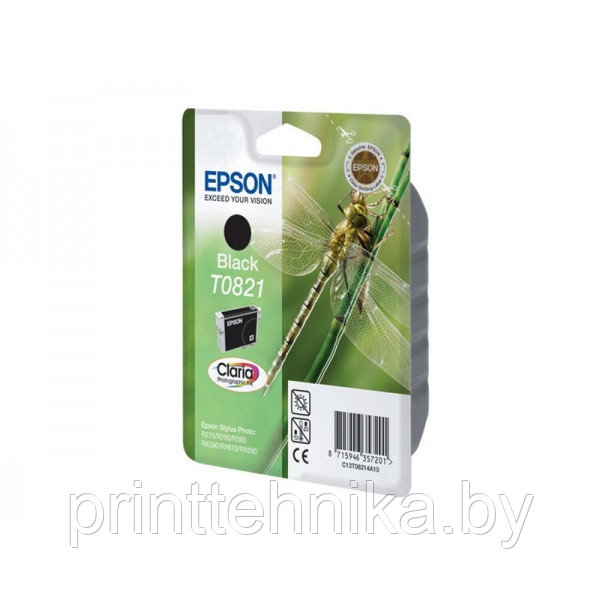 Картридж Epson Stylus R270/295/390/RX590/T50/TX800FW (O) T08214A/C13T11214A10, BK