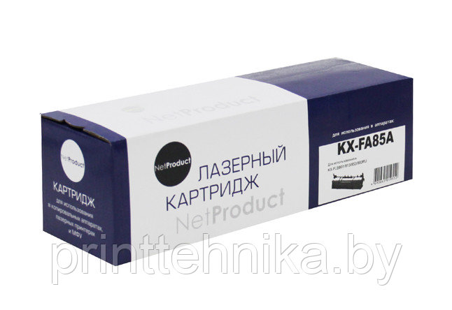 Тонер-картридж NetProduct (N-KX-FA85A) для Panasonic KX-FLB801/813/853/883RU, 5K - фото 1 - id-p69634708