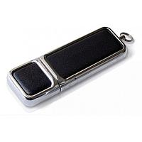 Флешка 32 GB из металла в кожаном чехле. Для нанесения логотипа UAL-008-L Флешка 32 GB из металла в кожаном чехле. Для нанесения логотипа