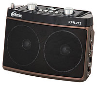 Портативный радиоприёмник Ritmix RPR-212 brown ( ios shu)