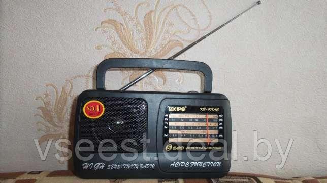 Портативный радиоприёмник Kipo KB-409AC (shu) - фото 2 - id-p69674760