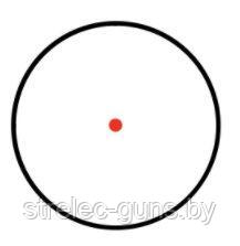 Коллиматорный прицел Target Optic 1х22 закрытого типа на Weaver, красная точка - фото 6 - id-p69684622