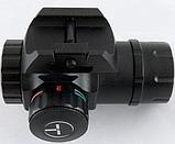 Коллиматорный прицел Target Optic 1х22М закрытого типа на Weaver, зелёнаякрасная точка, фото 3