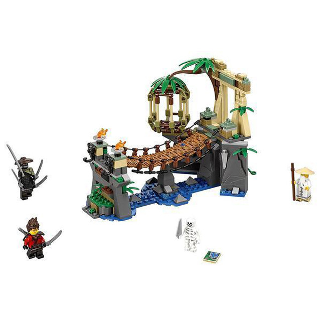 Конструктор Bela Ninja 10715 "Битва Гармадона и Мастера Ву" (аналог Lego Ninjago Movie 70608) 334 детали - фото 4 - id-p69730965