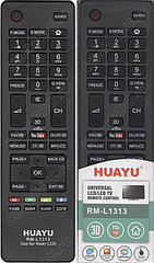 Huayu for Haier LCD TV  RM-L1313 корпус пульта как HTR-A18EN с кнопкой Youtube и  3D (серия HRM1374)