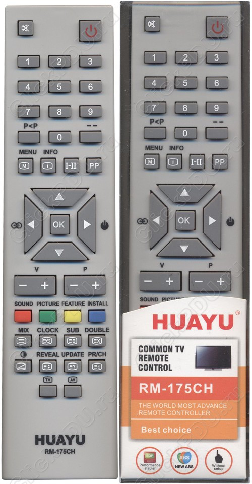 Huayu for Vestel RM-175CH   универсальный пульт  (серия HRM413)