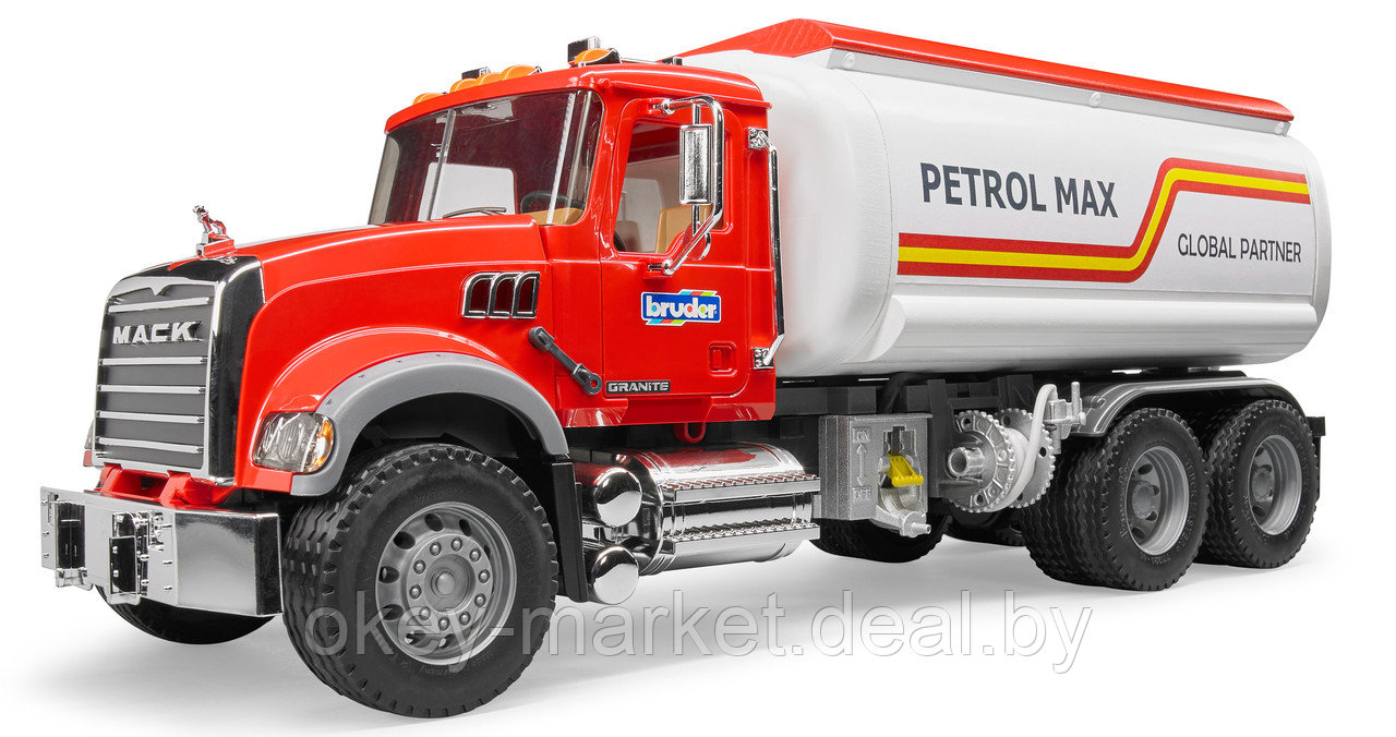 Игрушка Bruder бензовоз MACK 02827 - фото 1 - id-p69753651