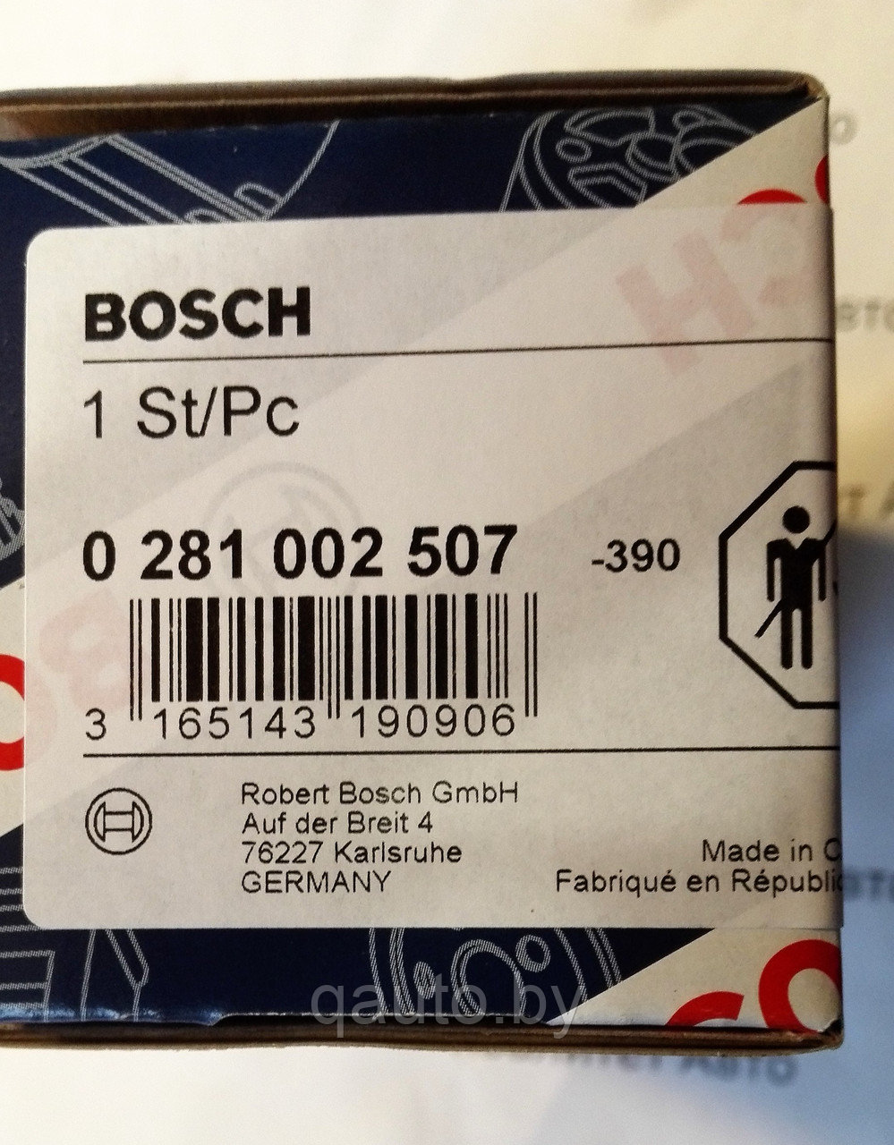 Регулирующий клапан 0281002507 топливной рампы Bosch ALFA ROMEO, FIAT, FORD, HYUNDAI, KIA, LANCIA, OPEL - фото 2 - id-p61560499