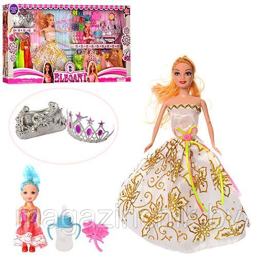 Кукла Барби с доченькой, в комплекте платья, обувь, аксессуары - фото 2 - id-p69754386