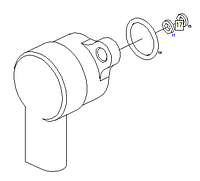 Клапан регулировки давления 0281002241 топливной рампы Bosch Mercedes 1,7/2,1/2,2/2,7/3,0/3,2л, фото 1