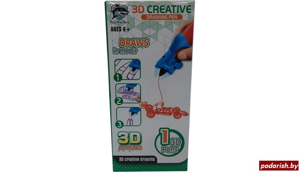 3D ручка (3D Creative drawing pen) 8801-2ABCD - фото 2 - id-p69757343