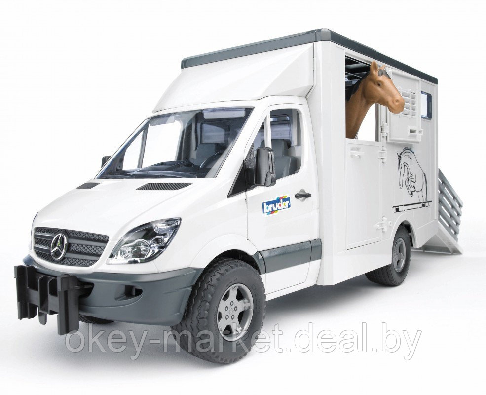 Игрушка MB Sprinter фургон с лошадью Bruder 02533 - фото 1 - id-p69771571