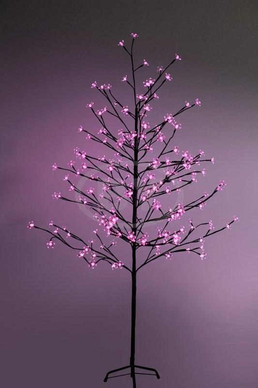 Светодиодное дерево комнатное "Сакура" (высота 1.5 метра, 120 диодов) розовый