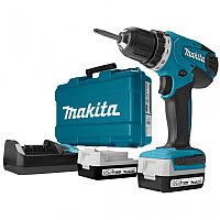 Дрель-шуруповерт MAKITA DF 347 DWE в чемодане (14,4 В, 2 акк., 1.5 А/ч Li-Ion, 2 скор., 30 Нм) в Гомеле