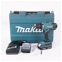 Дрель-шуруповерт MAKITA DF 457 DWE в чемодане (18 В, 2 акк., 1.5 А/ч Li-Ion, 2 скор., 42 Нм) в Гомеле