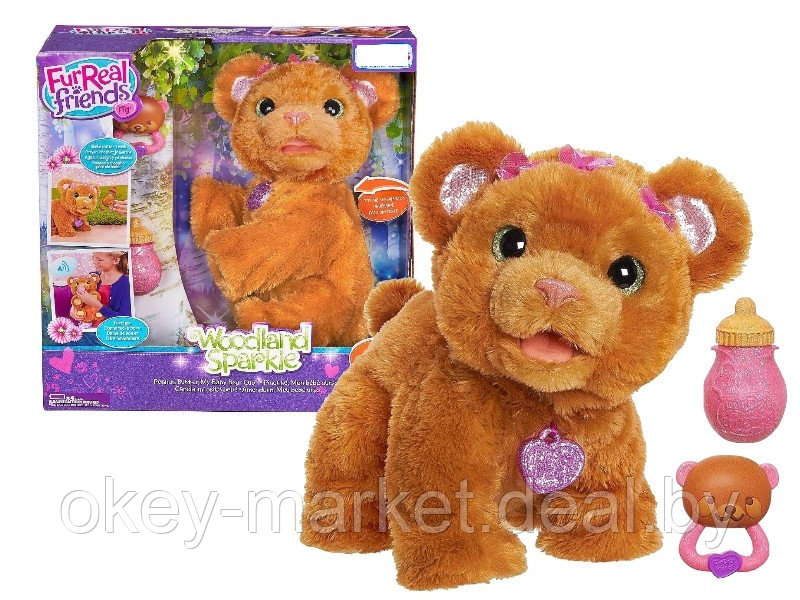 Интерактивная игрушка " Мой малыш Медвежонок " Hasbro FurReal Friends B2966 - фото 3 - id-p69773422