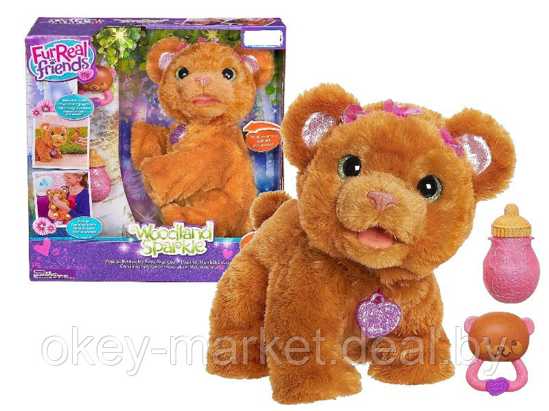 Интерактивная игрушка " Мой малыш Медвежонок " Hasbro FurReal Friends B2966 - фото 2 - id-p69773422