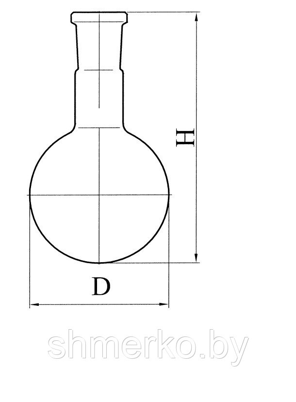 Колба круглодонная с шлифом