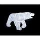 Акриловая светодиодная фигура "Белый медведь"(100х175 см; 3872 диода), фото 2