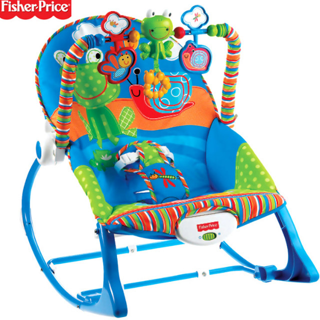 Детский шезлонг (кресло-качалка) Fisher-Price X7033 - фото 2 - id-p69776259