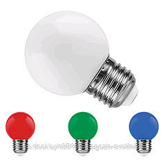 Лампа светодиодная декоративная : 1W 230V E27 2700K, LB-37