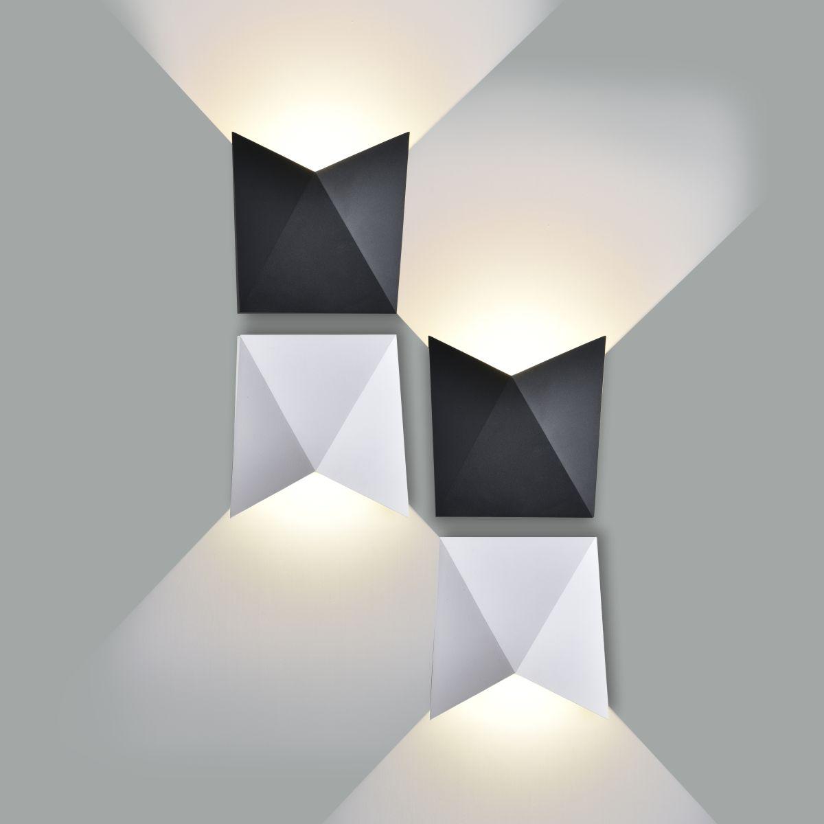 Настенный светильник 1517 Techno LED Butterfly белый - фото 2 - id-p69781093