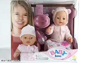 Кукла-пупс Baby love BL003A (аналог Baby Born)
