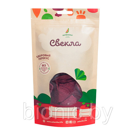 Здоровый овощной перекус (Чипсы ) из Свеклы "Зеленика", 50г 1/26, фото 2