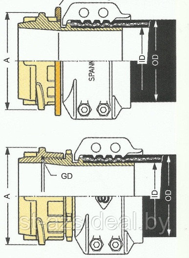 Фитинг VKC-80 - фото 2 - id-p69782562