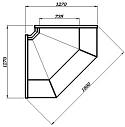 Угловая холодильная витрина Carboma ВХСу-2, фото 2