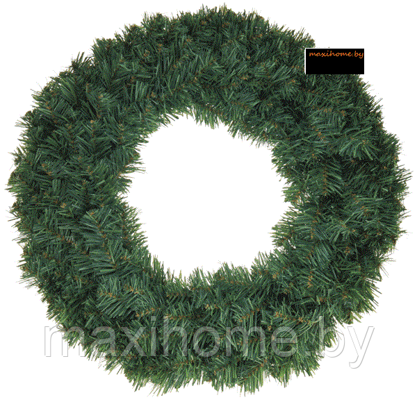 Венок рождественский из искусственной ели, 40 см - фото 1 - id-p69807596