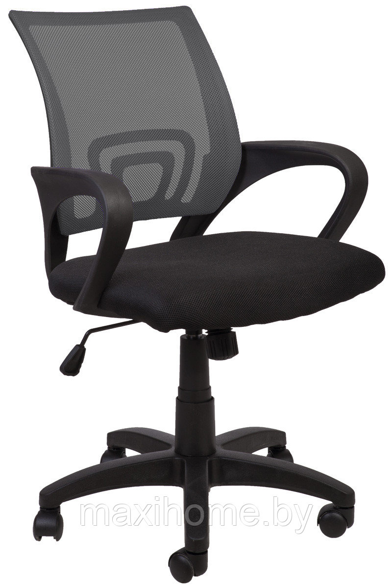 Кресло поворотное RICCI, (серый+черный)