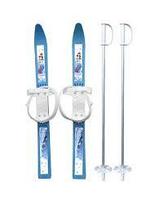 Лыжи детские с палками "Олимпик-спорт" в сетке, длина 66 см, длина палок 75 см, 7078-00/МПЛ.102.00