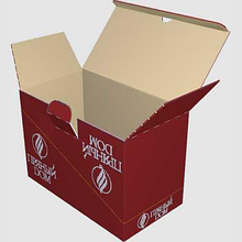 Коробка из гофрокартона шоу-бокс (show-box)