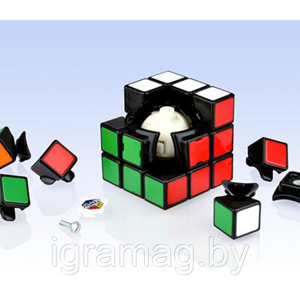 Скоростной Кубик Рубика 3х3 без наклеек - фото 4 - id-p44454582