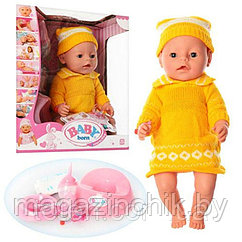 Кукла пупс Baby Love аналог Baby Born 9 функций BL009B купить в Минске