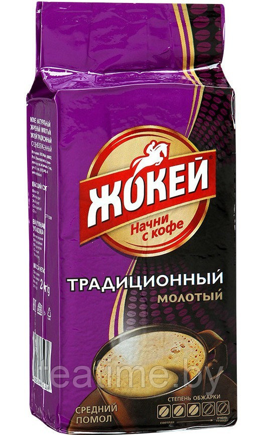 Кофе Жокей Традиционный 450 г. (молотый)