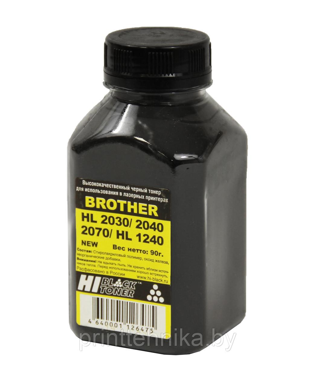 Тонер Hi-Black для Brother HL-2030/2040/2070/1240, Bk, 90 г, банка