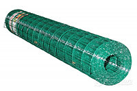 СЕТКА СВАРНАЯ ОЦИНКОВАННАЯ С ПВХ ПОЛИМЕРНЫМ ПОКРЫТИЕМ EUROPLAST 100*50 , D 2.2 ММ ВЫСОТА 0.6*25 М